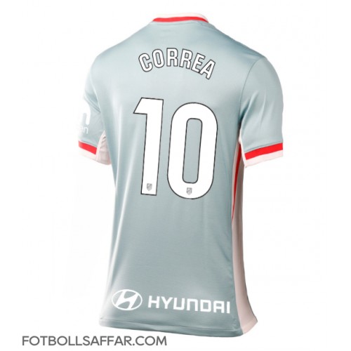 Atletico Madrid Angel Correa #10 Bortatröja Dam 2024-25 Kortärmad